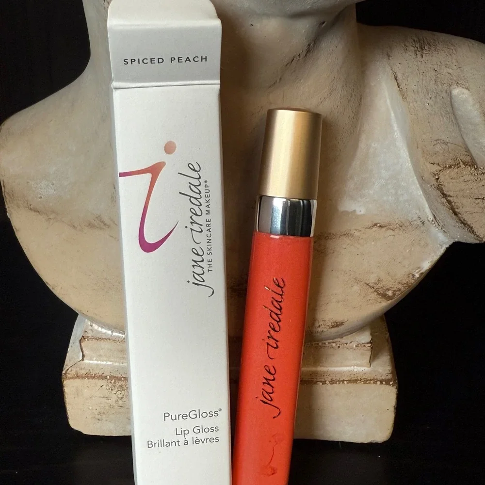Jane Iredale PureGloss Lip Gloss Spiced Peach 7ml .23 fl oz New in Box